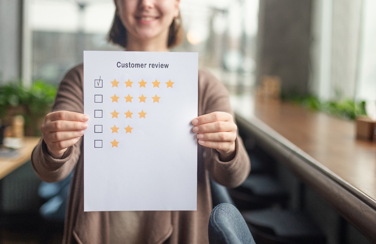 How recent must the reviews be to influence the customer's decision?